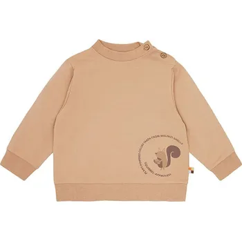 Chlapecká mikina loud + proud Hellbraun 370501 110