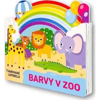 Kniha Tvarované leporelo Barvy v ZOO