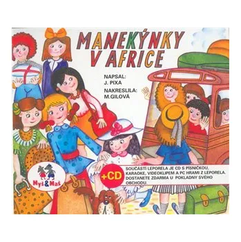 Leporelo Manekýnky v Africe + CD
