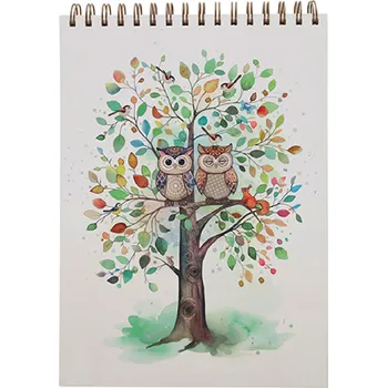 Skicák A4 PPCARAD59G01 BUG ART SOVY KIUB