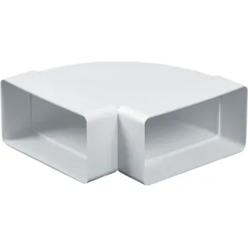 Kanalizační potrubí Den Braven Koleno vodorovné ploché 90° 2x110x55 mm