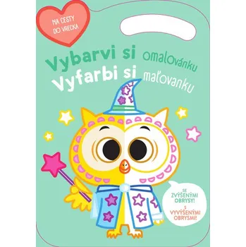 Vybarvi si omalovánku Sova / Vyfarbi si maľovanku Sova