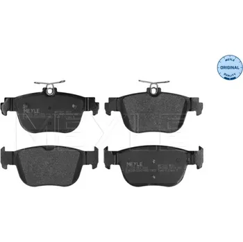 Brzdový systém Sada brzdových destiček, vždy 4 kusy v sadě MEYLE 025 263 0316