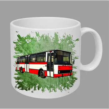 Moon River Karosa B 723 hrnek s autobusem zelený obsah 330 ml (hrneček autobus)
