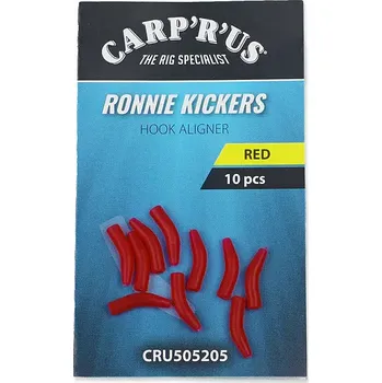 Carp'R'Us Rovnátko Ronnie Kickers 10ks barva Red