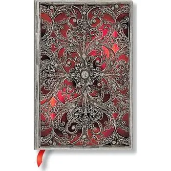 Blok Silver Filigree Collection / Garnet / Midi / Unlined