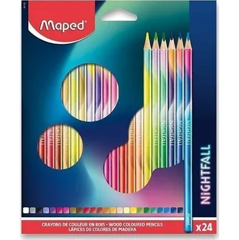 Pastelky Maped Color'Peps Nightfall 24 barev