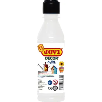 Výtvarná barva JOVI Decor akrylová barva - bílá 250 ml