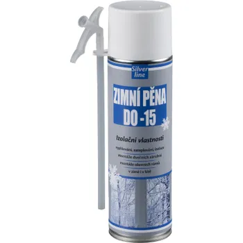 Montážní pěna Den Braven Montážní pěna zimní Silver Line 500 ml