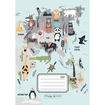 Sešit Školní sešit 424 Svět - Sešity