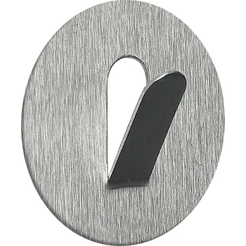 Držák na ručník SPIRELLA Spirella kulatý háček na ručníky PUNZO - Round, nerezová ocel, samolepící, průměr 60 mm, 10.13934