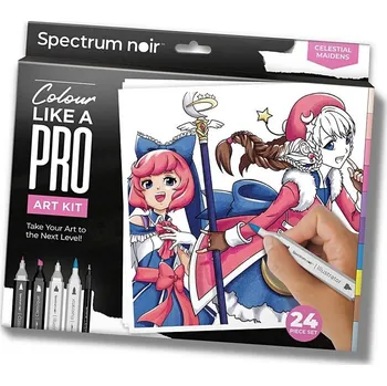 Výtvarná sada Sada ilustrace manga Nebeské panny