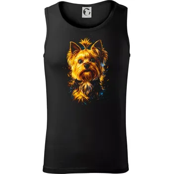 Pánské termoprádlo Obrázek polotén Yorkšír - Tílko pánské Core - L ( Černá )