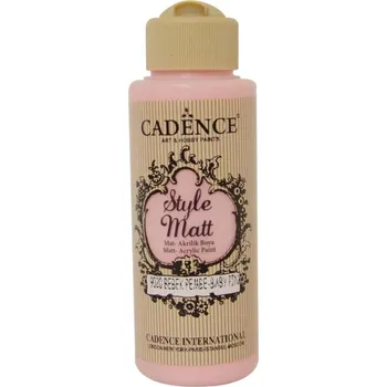 Matná akrylová barva Cadence Style Matt - růžová baby / 120 ml