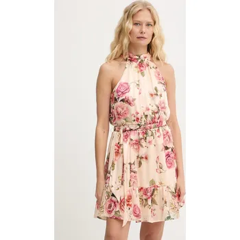 Dámské šaty Guess šaty DANIELE W6GKAE.W2555 béžová 08X, vel. M