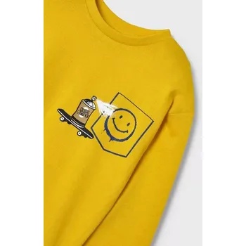 Chlapecké tričko Chlapecké triko dlouhý rukáv Mayoral 4034-33 okrové velikost 110