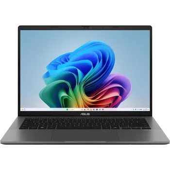 Notebook ASUS NTB Vivobook S14 (M3407GA-OLED015W), Ryzen AI 7 445, 14" 1920x1200, 16GB, 1TB SSD, Radeon, W11 Home, Matte Gray