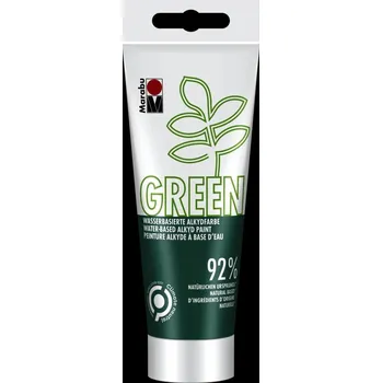 Marabu Green Alkydová barva - tmavě zelená 100 ml