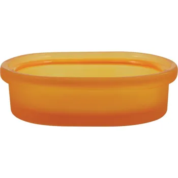 Mýdlenka SPIRELLA Spirella mýdlenka YOKO, žlutá, sklo, 10.20413