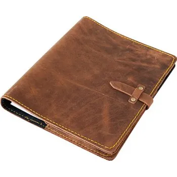 Diář Kožený diář A5 Barva kůže: Pull up Braun (D216)