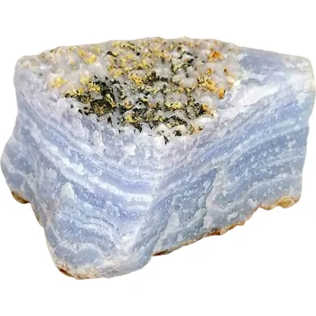 Přírodní kámen Chalcedon – exklusivní část drůzy 186 g – krystal pro klid