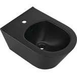 SAPHO AVVA bidet závěsný 35,5x53 cm, černá mat 100324-110