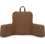 Flumi Polštář na čtení pro dospělé, jehněčí hnědý