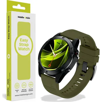 Příslušenství k chytrým hodinkám Mobile Origin Easy Strap 26mm QuickFit Dark Green