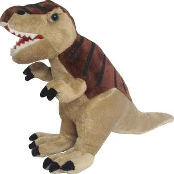 plyšák Tyrannossurus Rex plyšák 30 cm hnědý