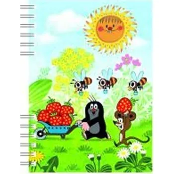 Blok Krtek 2 - Zápisník A6 s vazbou TW