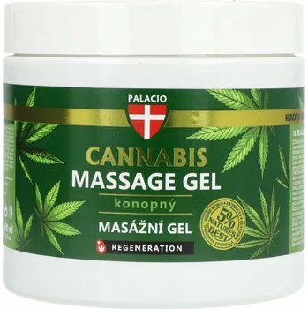 Masážní přípravek Palacio konopný masážní gel 600 ml