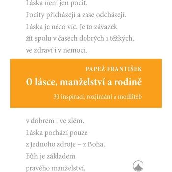 O lásce, manželství a rodině