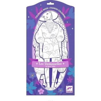 omalovánky DJECO Módní omalovánky Zaho & friends