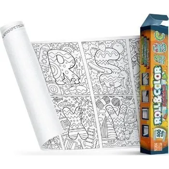 omalovánky Roll and Color - Abeceda