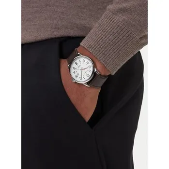 Hodinky Timex Hodinky Easy Reader Classic TW2Y12600 Hnědá OS