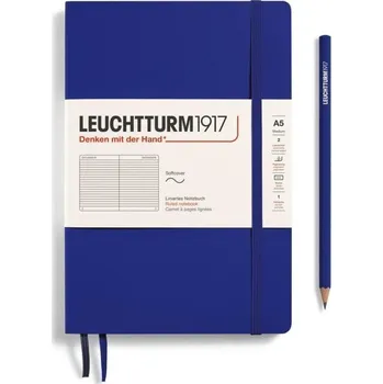 Blok Leuchtturm1917 Zápisník Ink Softcover A5 linkovaný