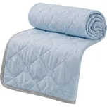 Chladivá letní přikrývka ELARIA, modrá Rozměr: 200 x 220 cm