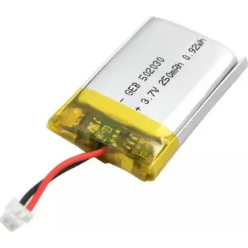 Vývojová deska LiPol baterie 502030 250mAh/3,7V