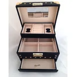 Malina Šperkovnice s cvoky - kůže Barva: Červená