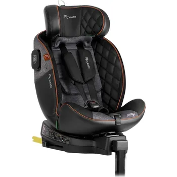 Autosedačka Nukido 710100 Autosedačka Prestige Line ISOFIX, i-Size 40-150 cm, 0-36 kg, černo-šedá