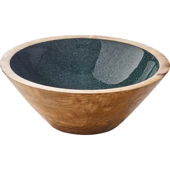 Zassenhaus MINERAL COAL Mísa na potraviny Ø 20 cm/8 cm mangové dřevo