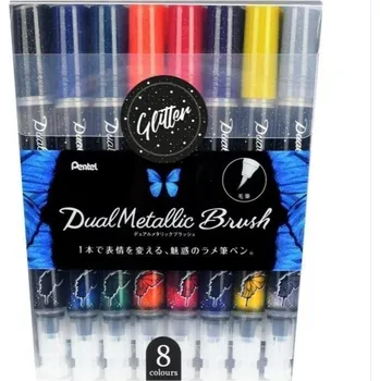 PENT.GFH-D8ST DUAL METALLIC BRUSH SADA 8KS