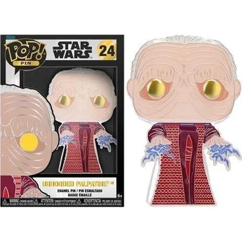 Figurka Funko POP Pin: Star Wars - Uhooded Palpatine