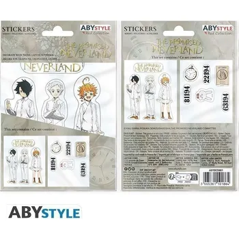 Hračka Zaslíbená Země Nezemě samolepky - 2 aršíky