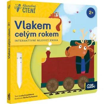 Kouzelné čtení Minikniha - Vlakem celým rokem - Albi (2023, leporelo)