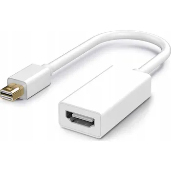 Datové redukce DeTech Mini DisplayPort na HDMI adaptér redukce - bílá
