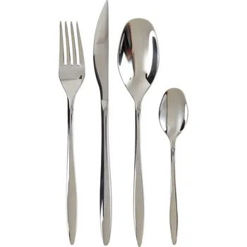 Příbor Butlers MARQUESS Příbory set 4 ks - stříbrná