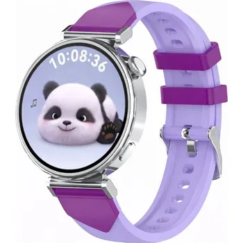 eses Silikonový sportovní řemínek pro Huawei Watch GT 5 41mm a GT 6 41mm - Fialový, 18 mm