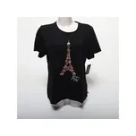 Dámské černé tričko Karl Lagerfeld Paris XL