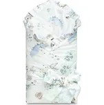 SENSILLO Zavinovačka pro miminko s volánkem 75x75cm, Lesní zvířátka